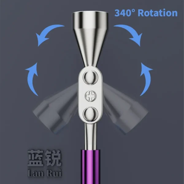 ⁦Lanrui G4 أداة تفكيك طبقات الماذربورد بزاوية 340° مع مغناطيس قوي⁩ - الصورة ⁦6⁩