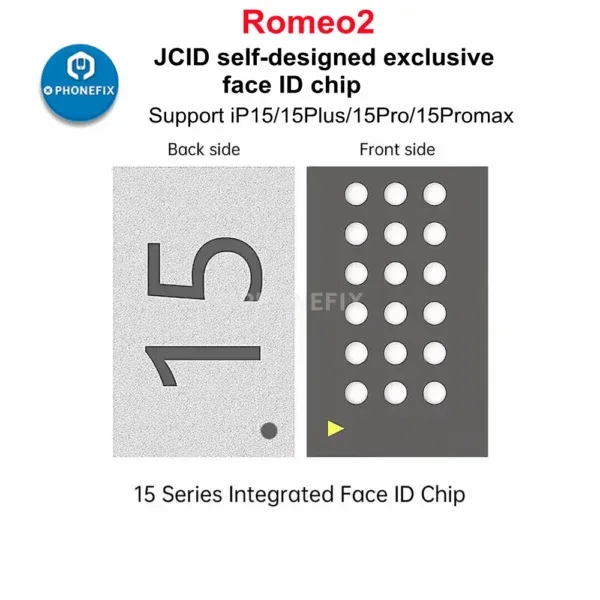⁦IC  JCID Romeo-2 (آي سي) بديل لإصلاح Face ID ومشروع النقاط (DOT Matrix)⁩ - الصورة ⁦3⁩