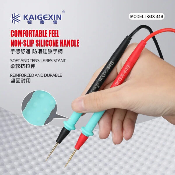 ⁦KAIGEXIN KGX-44S كابل اختبار ملتيميتر 1000V / 20A برأس إبرة للقياس الدقيق⁩ - الصورة ⁦1⁩