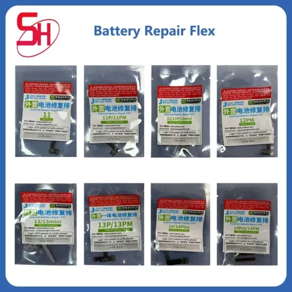 ⁦فلاتة JCID Tag-On الأصلية لإصلاح صحة وازلة رساله بطارية iPhone (من 11 حتى 15 Pro Max)⁩ - الصورة ⁦1⁩