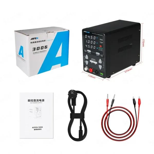 ⁦AIFEN 3006D 6A 30V 180W باورسبلاي⁩ - الصورة ⁦5⁩