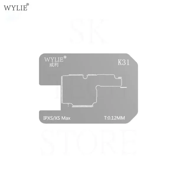 ⁦شبلونة برودتين ايفون  WYLIE K31 من X الي 16 pro max⁩ - الصورة ⁦5⁩