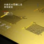 ⁦شبكة/شبلونة زرع القصدير 3D سلسلة S40 الذهبية (Monteur) - لإعادة هيكلة شرائح IC/CPU لنظام iOS⁩ - الصورة ⁦3⁩