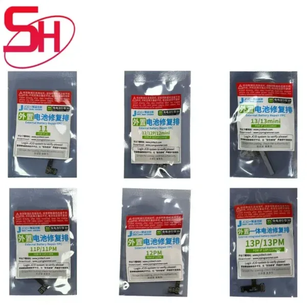 ⁦فلاتة JCID Tag-On الأصلية لإصلاح صحة وازلة رساله بطارية iPhone (من 11 حتى 15 Pro Max)⁩ - الصورة ⁦2⁩