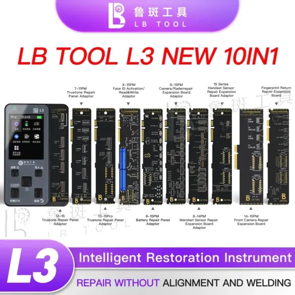⁦LB TOOL L3 Smart Programmer 11x1 FULL SET - مبرمجة L3 المجموعة الكاملة⁩ - الصورة ⁦1⁩