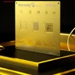 ⁦شبكة/شبلونة زرع القصدير 3D سلسلة S40 الذهبية (Monteur) - لإعادة هيكلة شرائح IC/CPU لنظام iOS⁩ - الصورة ⁦2⁩