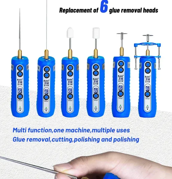 دريل تنظيف وإزالة غراء الشاشات Kaisi 316 (OCA)