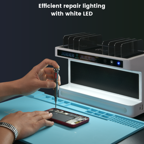 جهاز تنظيف وكشف الغبار المكتبي REFOX DF45 (DeskCleaner Pro)