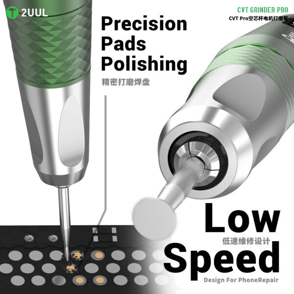 ⁦قلم حفر وجلخ احترافي 2UUL DA85 CVT Pro بموتور Coreless لصيانة الموبايلات⁩ - الصورة ⁦8⁩