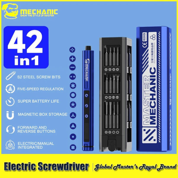 مفك شحن كهربائي 5 سرعات Mechanic ES420