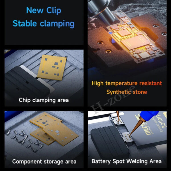 ⁦حامل بوردة مزدوج المحاور ميكانيك Mechanic Ori Pro⁩ - الصورة ⁦2⁩