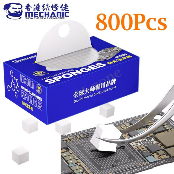 طقم إسفنج نانو سحري للتنظيف ميكانيك Mechanic NC800 (800 قطعة)