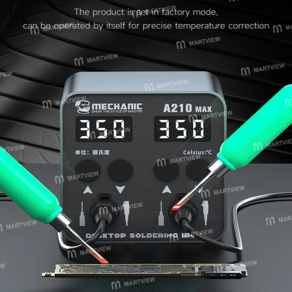 ⁦كاوية حرارية دراعين Mechanic A210 MAX⁩ - الصورة ⁦4⁩
