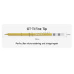 سن كاوية مستقيم مدبب (إبرة) Mechanic OT-Ti (لون ذهبي) - الصورة 4