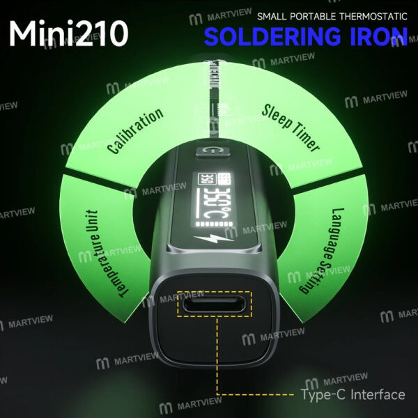 ⁦كاوية محمولة ذكية Mechanic Mini210⁩ - الصورة ⁦6⁩