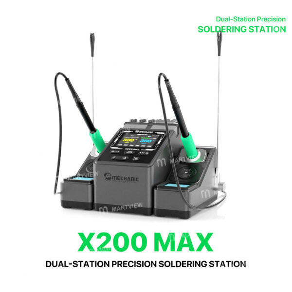 ⁦كاوية ذكية دراعين Mechanic X200 MAX (تشمل يد C210 و C115)⁩ - الصورة ⁦1⁩