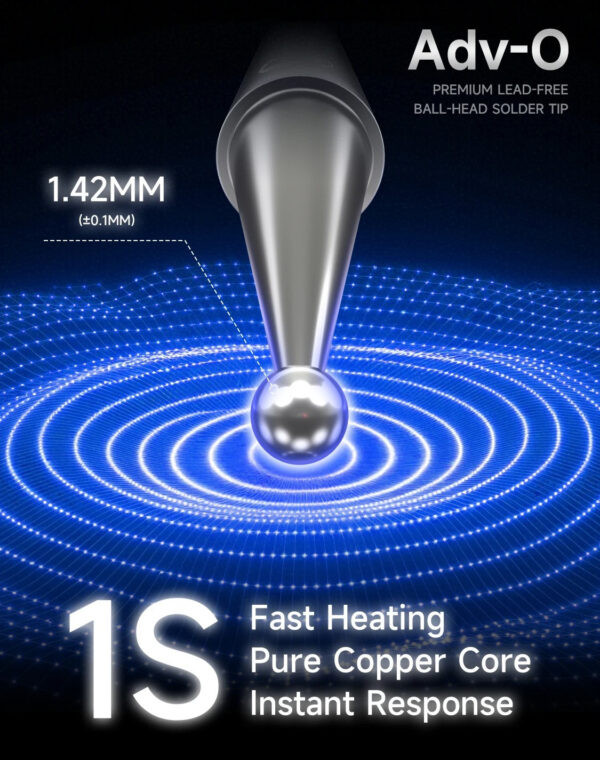 ⁦سن كاوية بلية خالي من الرصاص (مقاس 1.42mm) Mechanic Adv-O⁩ - الصورة ⁦3⁩