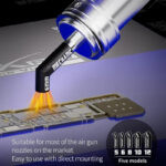 ⁦طقم نوزلات هوت إير مائلة Mechanic 861⁩ - الصورة ⁦5⁩