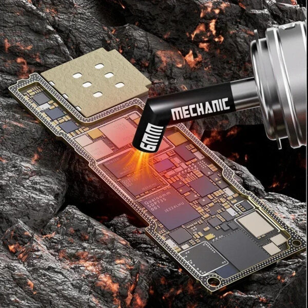 ⁦طقم نوزلات هوت إير مائلة Mechanic 861⁩ - الصورة ⁦6⁩