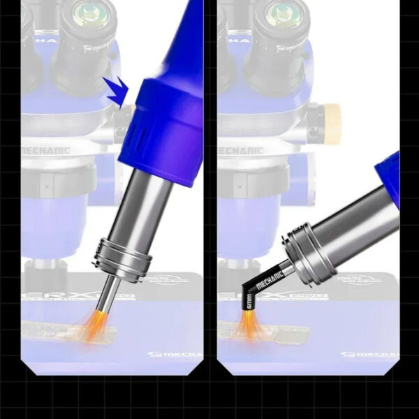 ⁦طقم نوزلات هوت إير مائلة Mechanic 861⁩ - الصورة ⁦4⁩