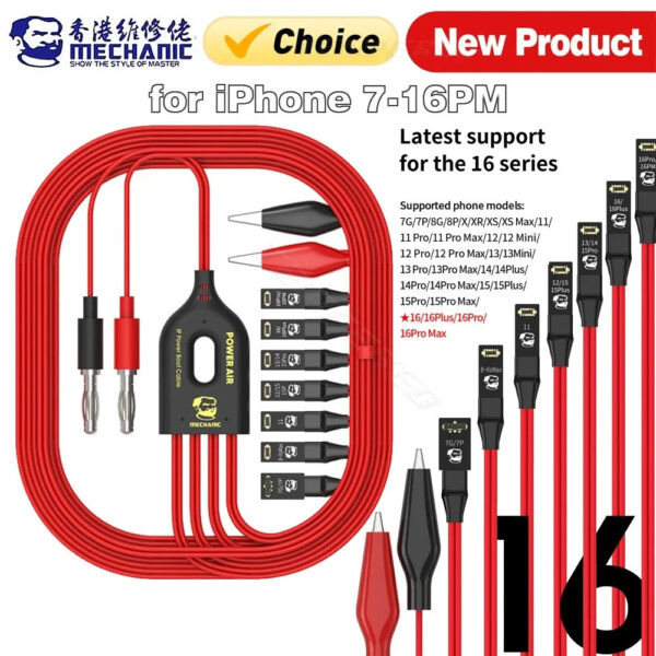 كابل بور أيفون (من 6 لـ 17) Mechanic Power Air