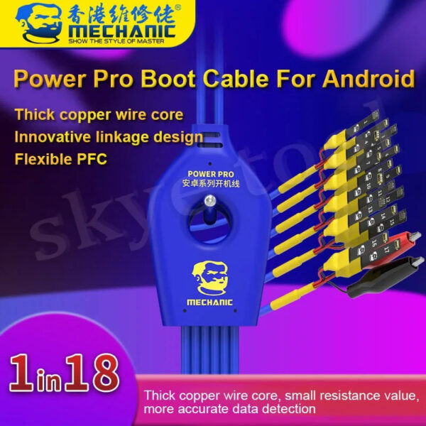 ⁦كابل بور أندرويد Mechanic Power Pro⁩ - الصورة ⁦4⁩