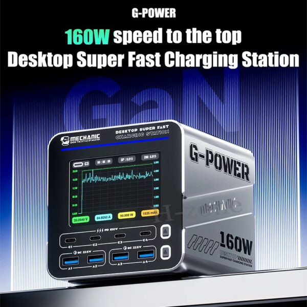 تستر شحن ذكي Mechanic G-Power (قدرة 160 وات)