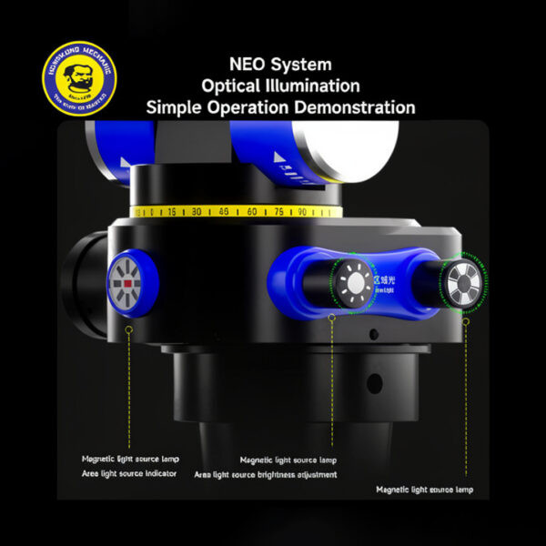 ⁦ميكروسكوب ميكانيك Mechanic SE7045-B11 (Robot Smart Eye)⁩ - الصورة ⁦2⁩