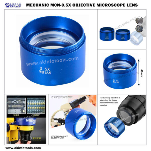 عدسة  للميكرسكوب MECHANIC MCN-0.5X