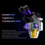 ⁦ميكرسكوب ميكانيك MECHANIC ROBOT 6560T-B11 (ثلاثي العينيات - تكبير مستمر 6.5X-60X)⁩ - الصورة ⁦3⁩