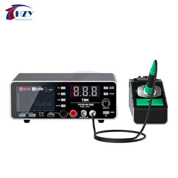 ⁦محطة صيانة متكاملة تي بي كي TBK 219 (باور سبلاي + كاوية C210 +  شورت كيلر  + تستر شحن  سريع)⁩ - الصورة ⁦2⁩