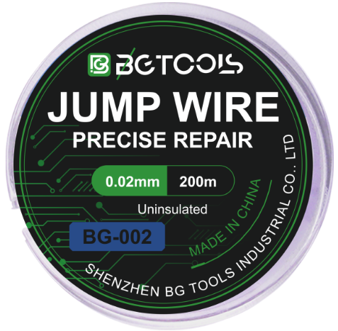 سلك جامبر غير معزول BG TOOLS BG-002 (0.02mm / 200m)
