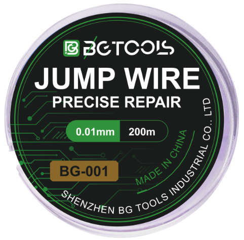 سلك جامبر معزول BG TOOLS BG-001 (0.01mm / 200m)
