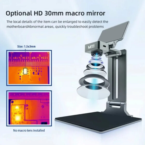 ⁦كاميرا حرارية 3D ما آنت MaAnt RC-3 (الجيل الثالث) مع عدسه ماكرو⁩ - الصورة ⁦9⁩