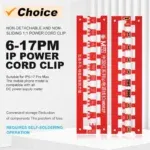 ⁦طقم سوكت كابل باور سبلاي آيفون ما آنت MaAnt M082P (موديلات 6 إلى 17 Pro Max)⁩ - الصورة ⁦6⁩