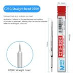 ⁦سن كاوية لحام C210 ما آنت MaAnt C210-020 (مستقيم)⁩ - الصورة ⁦4⁩
