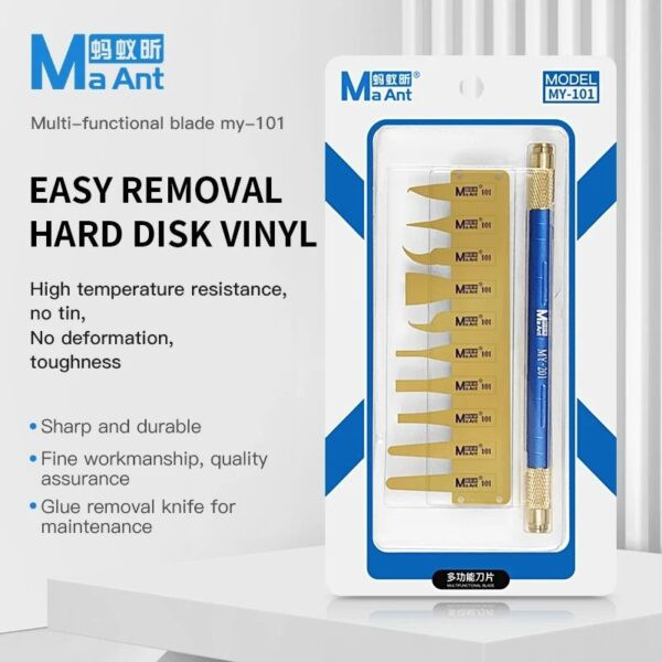 ⁦طقم كتر وسلاح تنظيف وجرد غراء المعالج (CPU) ما آنت MaAnt MY-101⁩ - الصورة ⁦7⁩